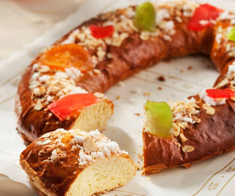 Un roscón de reyes lleno de sabor